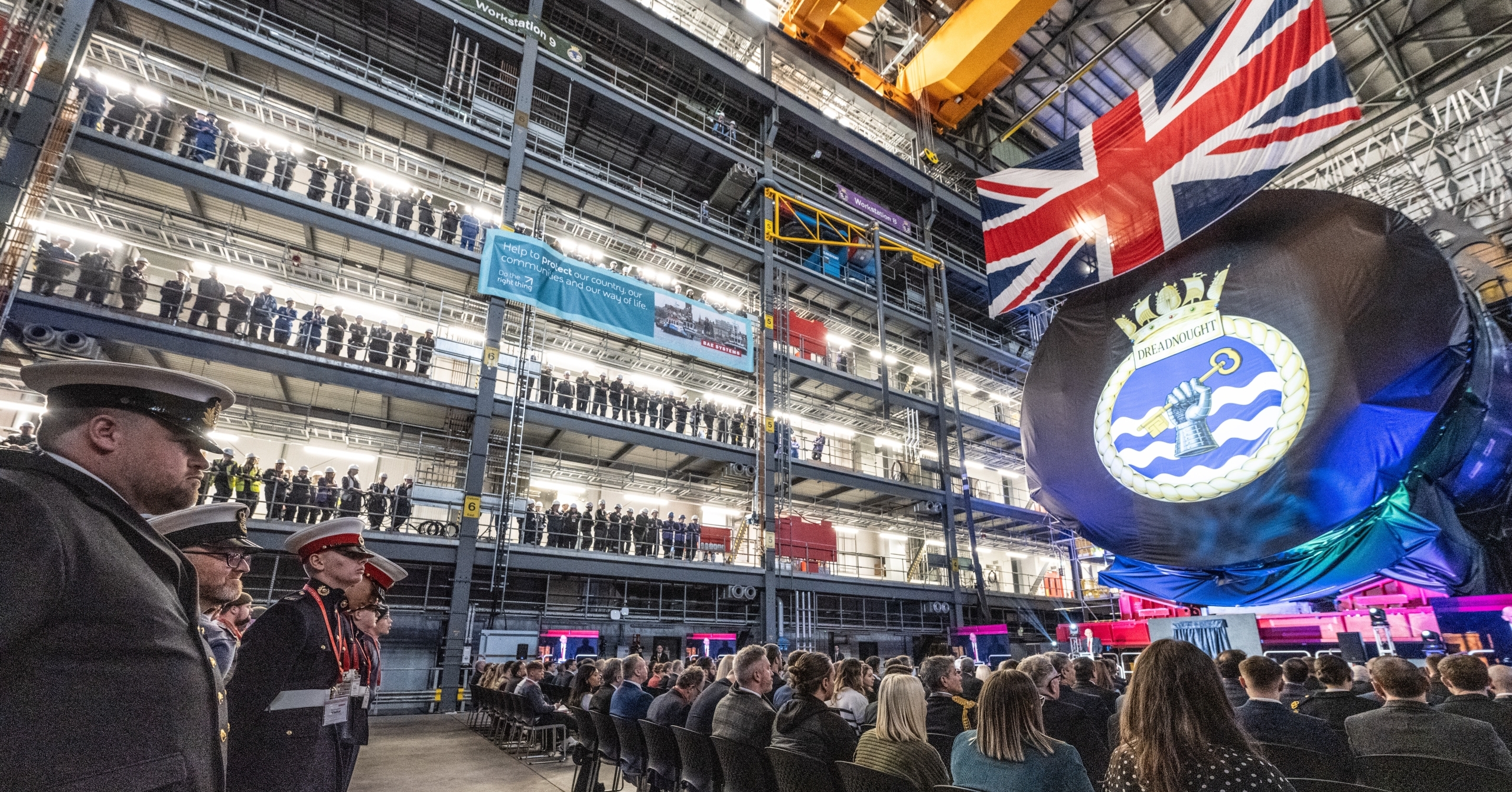 Keel laid on first new Dreadnought submarines