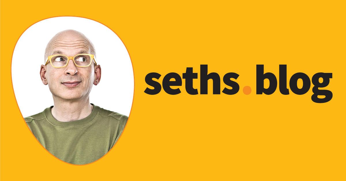 Throughout and inside | Seth’s Weblog